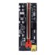 thumbnail image 1 of Methold Placa Exender PCI-E 1x a 6x, tarjeta USB 3,0, adaptador de placa base de ordenador portátil con indicador LED, equipo eléctrico Electrónica miscelánea Ranura roja + cable negro, 1 of 6