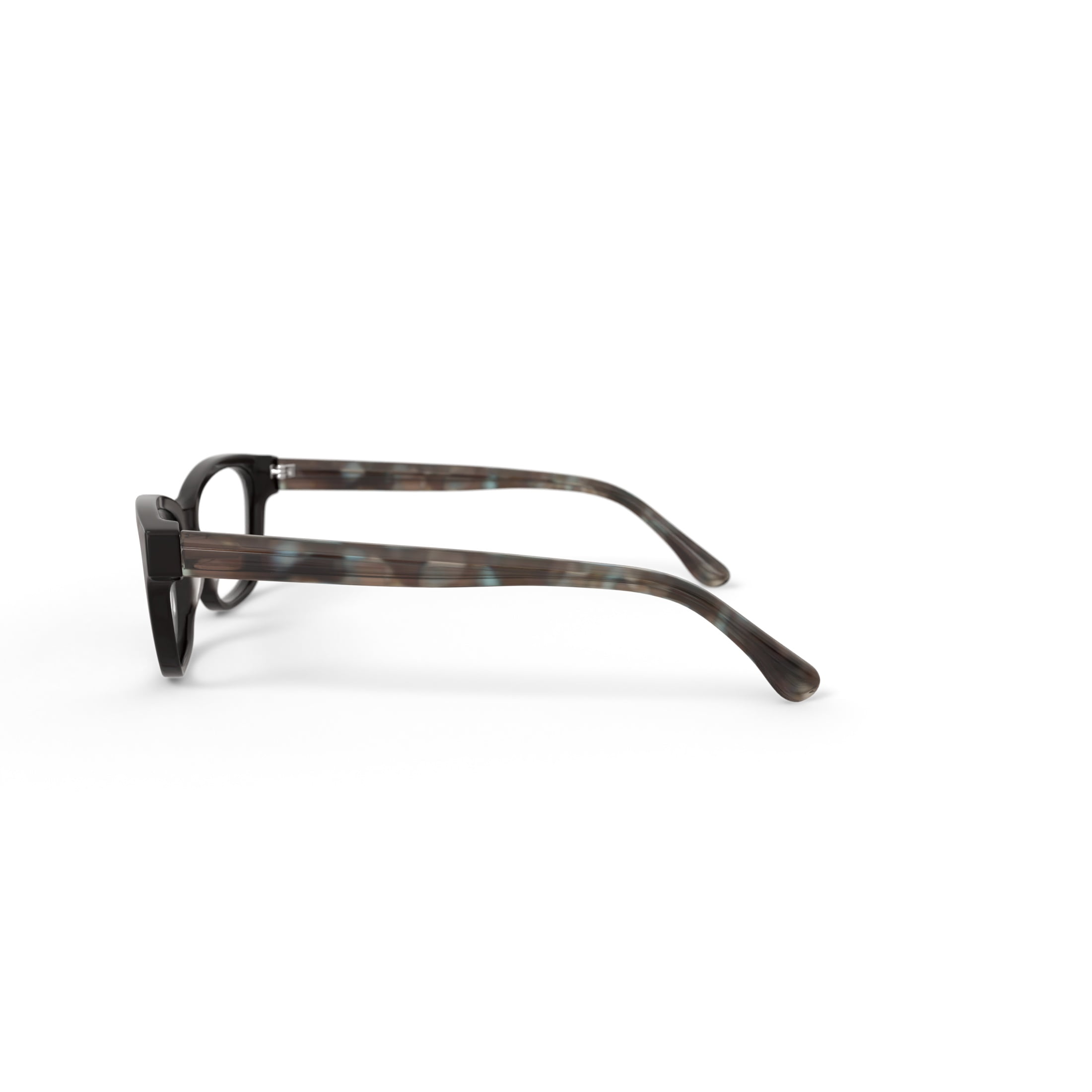 Walmart Women's FM17190 Square Prescription Eyeglasses with Case, Brown