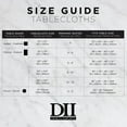 thumbnail image 3 of DII Black Stars Print Tablecloth, 60x84", 100% Cotton, 3 of 6