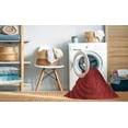 thumbnail image 2 of Ahgly Company Machine Washable Indoor Round Transitional Red Area Rugs, 6' Round, 2 of 7