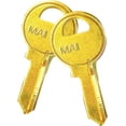thumbnail image 3 of Brass Finish Key Blanks, Uncut Blank Keys, Pack Of 50 Keys, 3 of 4
