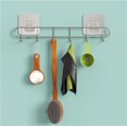 thumbnail image 5 of Wall Mounted Coat Rack 5 Hooks, Coat Rack Wall Hooks Stainless Steel Door Hooks No Drilling, 5 of 5