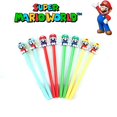 thumbnail image 2 of Bolígrafo de gel negro de 0,5 mm Super Mario, figura de anime, modelo 3D de Mario Bros, imagen de aprendizaje, papelería, bolígrafo negro, regalos para niños, ventas al por mayor, 2 of 5