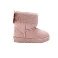 thumbnail image 2 of bebe Toddler Girls' Faux Fur Cuff Boots Cozy Winter Boots for Toddlers, 2 of 10