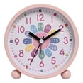 thumbnail image 3 of COM1950s Boys Alarm Clock, Gentle Alarm Clock, Childrens Alarm Clock, Analogue Alarm Clock, No Ticking, Learning Alarm Clock, Childrens Quartz Alarm Clock, Silent Alarm Clock, Light Up Alarm Clock, 3 of 7