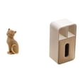 thumbnail image 1 of Dispensador De Pañuelos De Papel Con Figura De Gato De Resina. Escultura Decorativa De Animal. Soporte Multiusos Para Servilletas, Ideal Para Sala De Estar, Dormitorio, Oficina O Entrada., 1 of 8