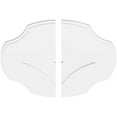 thumbnail image 2 of 34"OD x 1"ID x 11 3/4"C x 1"P Percival Architectural Grade PVC Contemporary Ceiling Medallion, Two Piece, 2 of 11