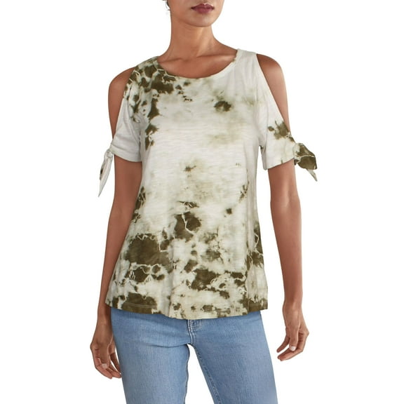 Sanctuary Womens Cotton Tie-Dye T-Shirt