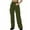 Army Green, variant on jovati Fashion Womens Spring/Summer Pocket Button Mid Waist Tight Jeans Pants