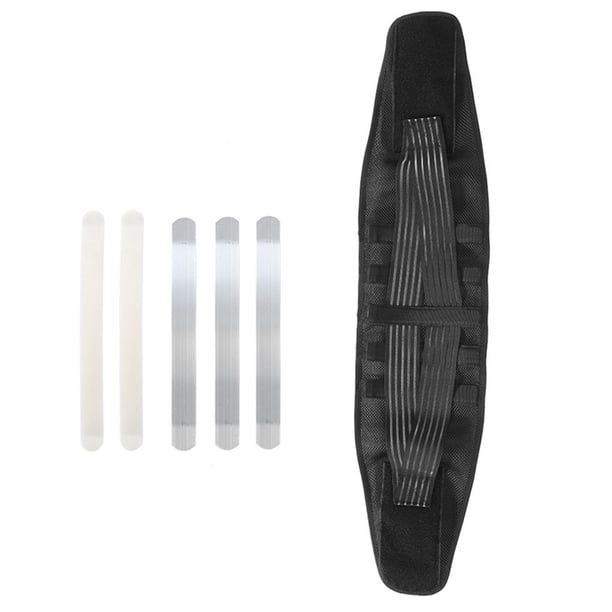 Cinturón De Soporte Abdominal Ajustable Transpirable Negro Para La Tensión De La Cintura Y El Alivio Del Dolor (M) Moyic AF000304-00