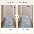 thumbnail image 3 of KUETH 2x7 Vintage Runner Rug Machine Washable, Kitchen Runner Rug for Floor and Hallway, Non Slip Flat Pile Area Rug with Rubber Backing for Entryway Bathroom Bedroom Laundry, 3 of 10