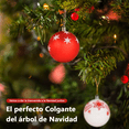 thumbnail image 3 of Esferas De Navideñas Plástico 6cm 30 Pzs Para Decoración Xtellar Rojo, 3 of 4