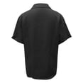 thumbnail image 4 of T Shirts for Women 2026 Summer Cotton Linen Short Sleeve Button Down Collared Business Casual Office Work Tshirt Blouse, 4 of 4