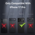 thumbnail image 3 of Funda Case MYBAT Maverick Mag clip para iPhone 17 PRO - Verde con mica, 3 of 10