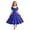 F104-Blue, variant on FYDUU Girls Vintage Dresses 1950S Polka Dot Dress Short Sleeve A-Line Swing Party Dress Kids Girl's Retro Casual Sundress 5-6 Years