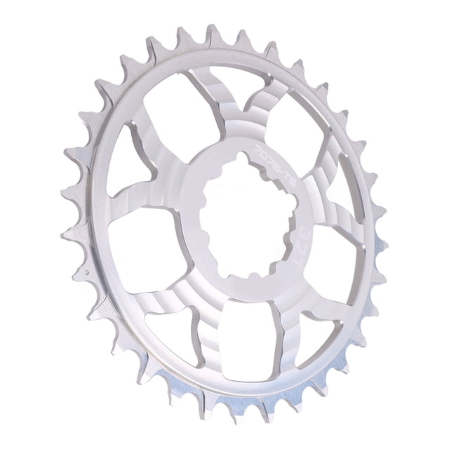 Bike Chainring, 32T Mountain Bike Chainring Direct Mount Narrow Wide Chainring, GXP Positive and Negative Tooth Disc Chainring