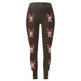 thumbnail image 3 of MKLEKYY Leggings deportivos de yoga para mujer, con estampado navideño, informales, a la moda, para levantar el trasero, 3 of 3