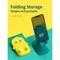 thumbnail image 5 of Bonito soporte para teléfono, soporte para teléfono de escritorio ajustable en ángulo de la serie Animal de dibujos animados con todos los teléfonos móviles/tabletas, color amarillo brillar Juguete, 5 of 5