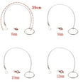 thumbnail image 3 of kurtrusly Parrot Stainless Steel Eight-ring Anklet Pet Bird Cockatiel Foot Chain 6, 3 of 8