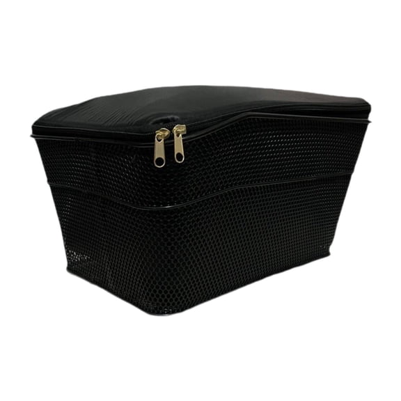 yotijay Bike Rear Basket Iron Bike Luggage Rack Basket for Road Bike Sports Shopping