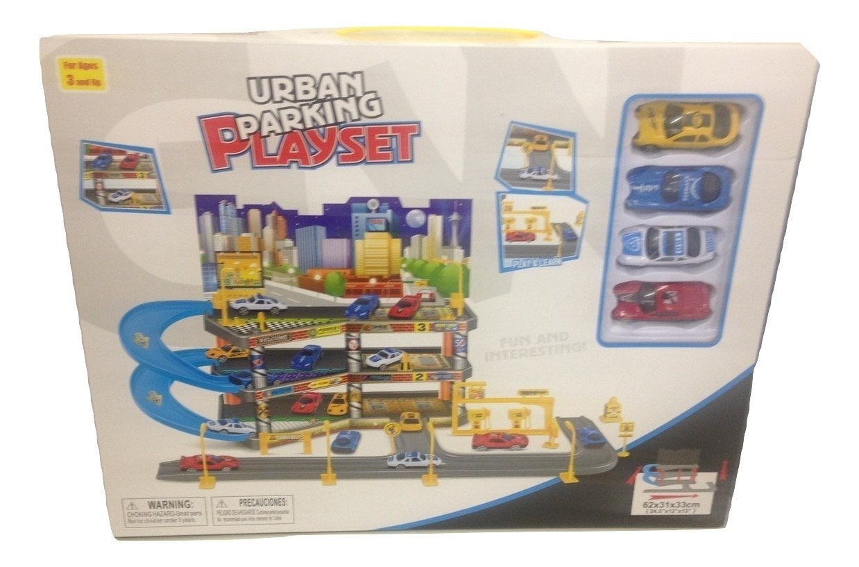 parking garage toy walmart