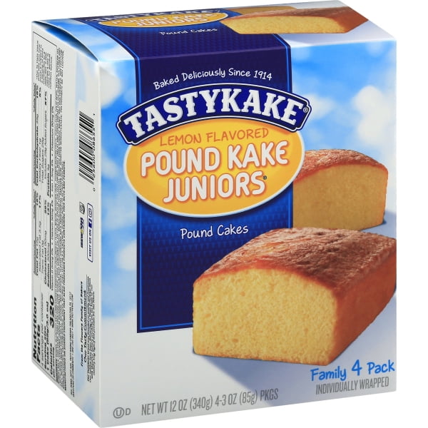 Tastykake Lemon Pound Cake Jr 4ct Tastykake Lemon Pound Cake Jr 4ct