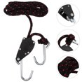 thumbnail image 4 of MIANGASTORE Cargo Ratchet Pulley Rope Hanger 2PCS Kayak Tie Down Straps Canoe Adjustable Rope Hanger, 4 of 8