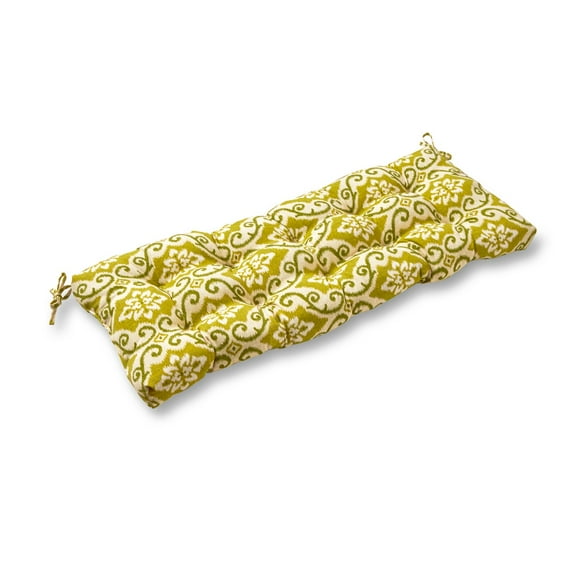 Greendale Home Fashions 44-inch Outdoor Swing/Bench Cushion, Set of 1, Avocado