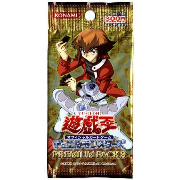Yu Gi Oh Premium Pack 8 Booster Pack Japanese Walmart Com