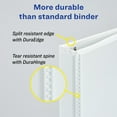 thumbnail image 3 of Avery Heavy Duty View Binder, 2" One-Touch Slant Ring, White (79912), 3 of 9