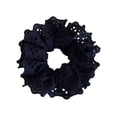 thumbnail image 4 of Coletero de encaje elegante para niñas, accesorio para el cabello con banda de goma, lazo elástico para el cabello Negro, 4 of 10