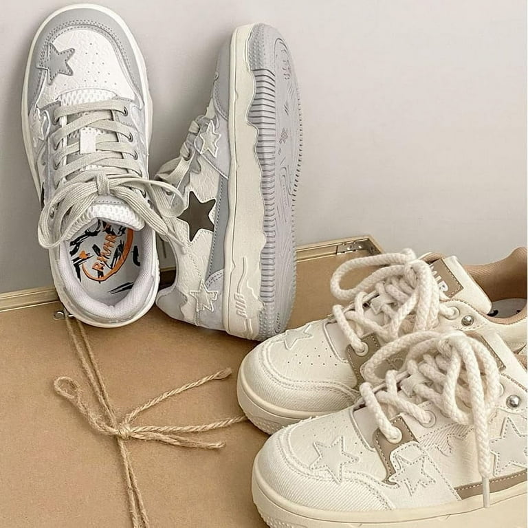 Star Shoes Walking Sneakers for Women - Chunky Platform Y2K Star Shoes Walking Sneakers for Women - Chunky Platform Y2K