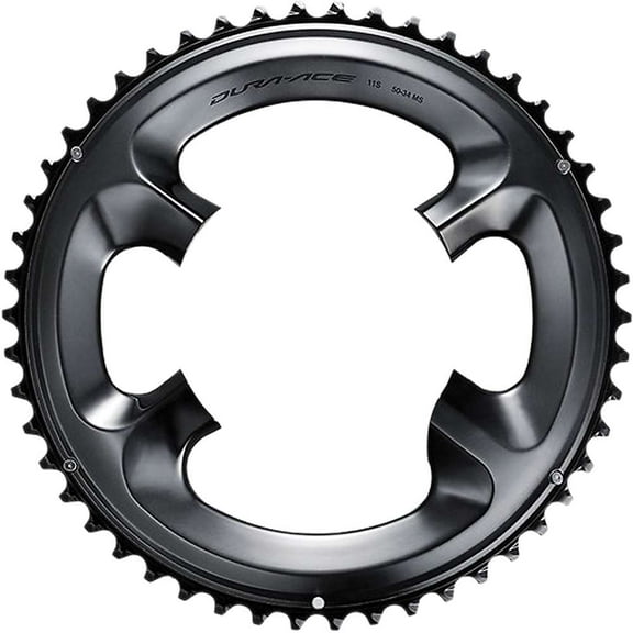 Shimano Dura-Ace R9100 11-Speed Chainring - Tooth Count: 42 Chainring BCD: 110 Shimano Asymmetric