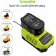 thumbnail image 4 of BCL14181H Cargador de batería de repuesto para Ryobi 18 V 9,6 V 12 V 14,4 V 18 V NI-CD Ni-MH y cargador de batería de iones de litio para One+ P100 P102 P103 P105 P107 P108 Batería, 4 of 5