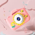 thumbnail image 2 of Cámara Digital HD 96MPT Cámaras Recargables con Zoom Cámara Compacta de de Girasol para Niños, Rosa, 2 of 10