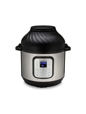 Instant Pot Duo Crisp and Air Fryer, 6 Quart 11-in-1 One-Touch Multi-Use Programmable Pressure Cooker with Air Fryer Lid