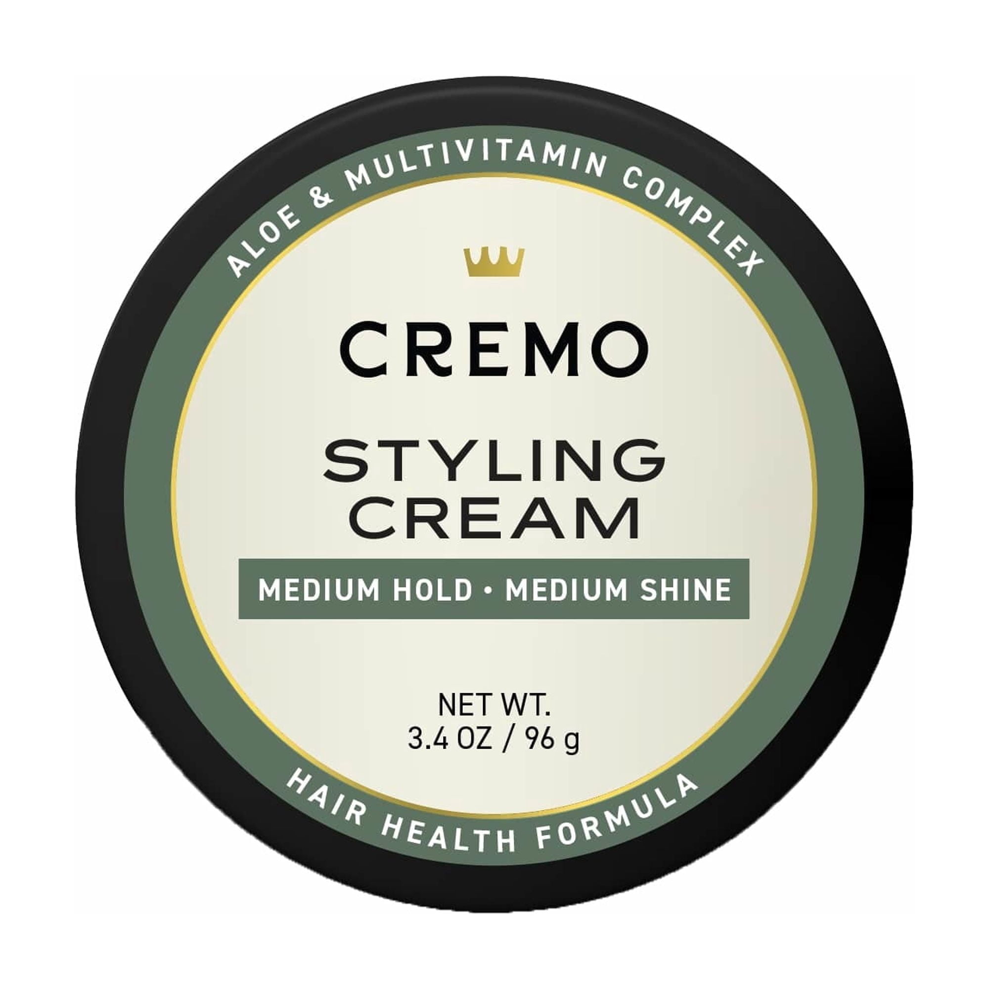 Cremo Barber Grade Hair Styling Cream, 3.4 oz