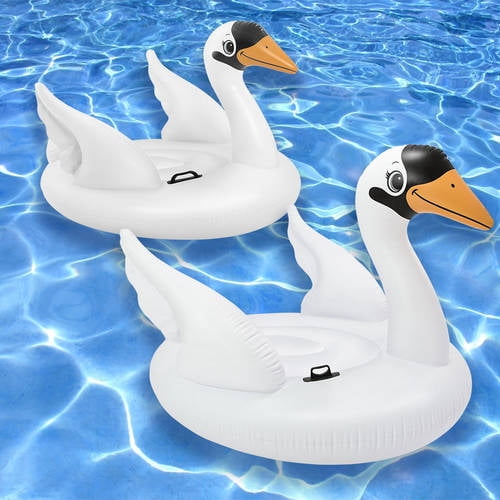 intex swan ride on