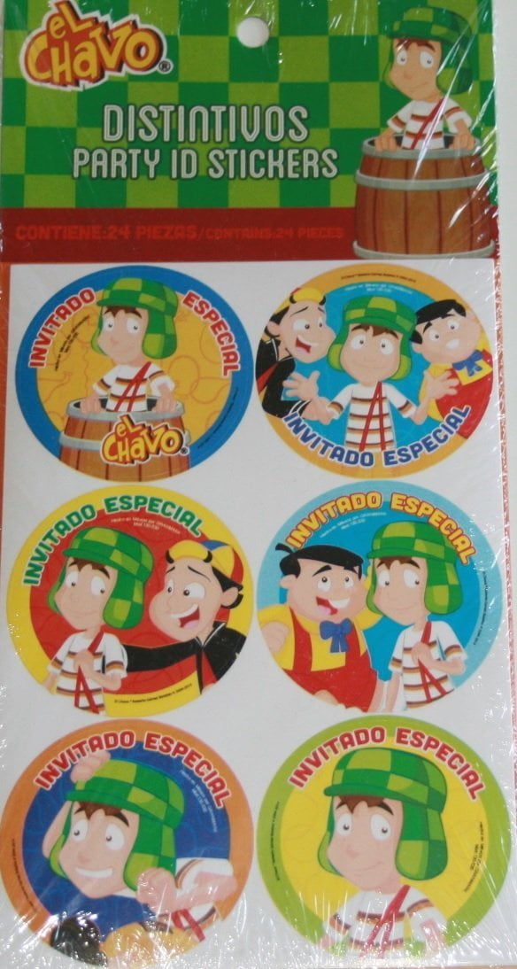 El Chavo Del Ocho Party Stickers By Granmark Walmart Com