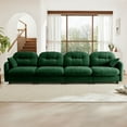 thumbnail image 3 of GAKMCIL 140" Loveseat Sofa, 4 Seater with Upholstered Large Size Deep Seat,Cloud Sectional Couches Chenille Fabric for Living Home, 3 of 13