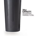 thumbnail image 2 of BlenderBottle Classic Shaker Bottle Perfect for Protein Shakes and Pre Workout, 28-Ounce (2 Pack), Clear/Black, 2 of 5