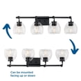 thumbnail image 4 of Progress Lighting - Caisson - 4 Light Bath Vanity In Urban Industrial Style-8.87, 4 of 6