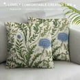 thumbnail image 3 of HENGT Green Plant Pillow Covers Sage Green Botanical Fern Leaf Decorative Pillow Cases Spring Summer Vintage Floral Throw Pillows Farmhouse Home Decor for Living Room Couch Outdoor, 3 of 5