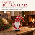thumbnail image 6 of Christmas Santa Figurine, Detailed Resin Statue Carrying a Gift Sack with Classic Holiday Styling, Freestanding Tabletop Ornament for Fireplace Mantel Shelf Bedroom Living Room and Seasonal Displays, 6 of 9