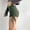 Army Green, variant on Rezuofi 1 Pcs Women's Swim Shorts High Waisted Swimsuit Bottoms Cross Waist Swimwear Boy Shorts Swimming