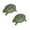 2 Turtle Key Hider, variant on Turtle Box Key Hider for Outside, Waterproof Hide a Key Storage, Outdoor Key Hider for Garden Patio, Also Holds Trinkets, Resin, 1/2PC