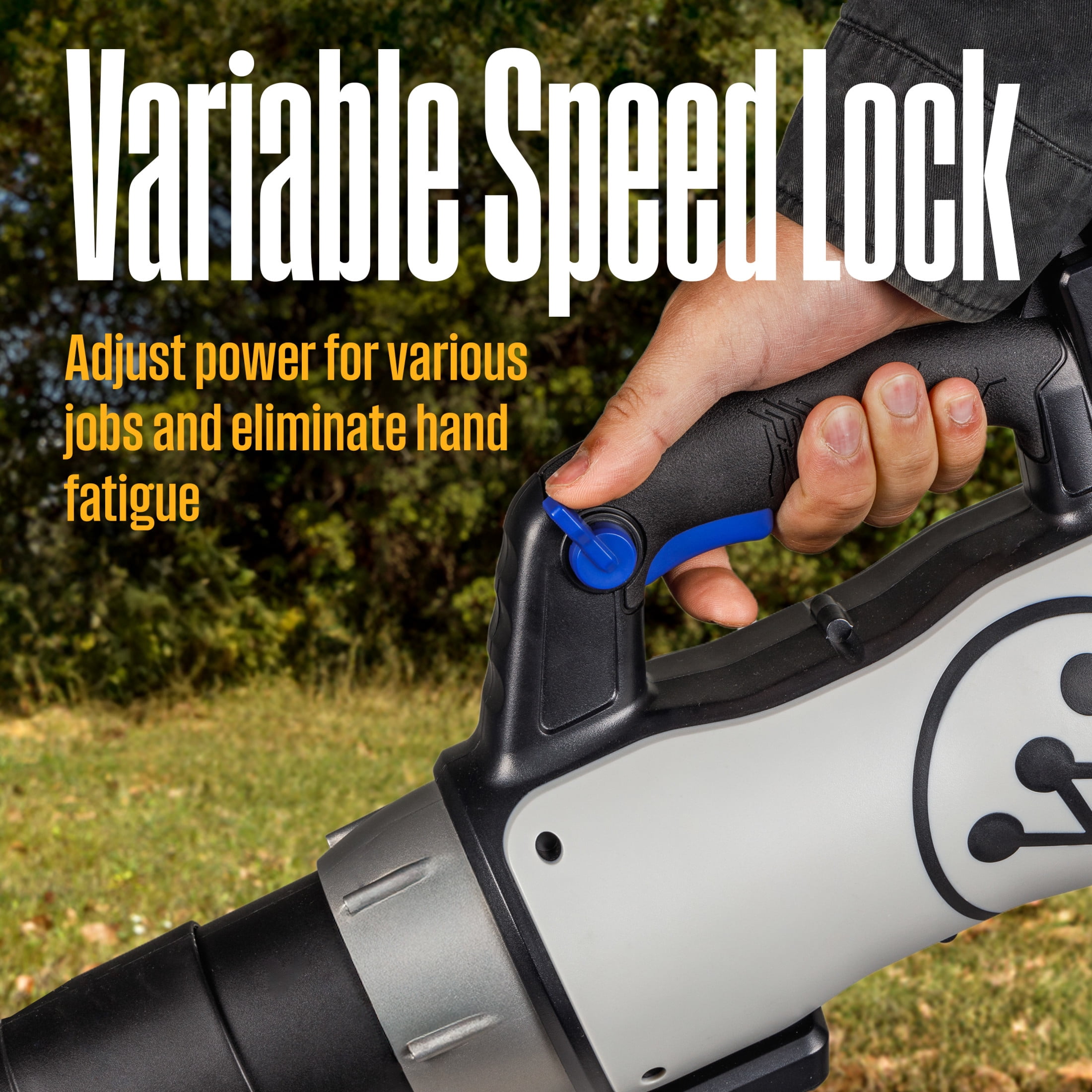 Westinghouse 20V Cordless Leaf Blower, 350 CFM, 110 MPH + 2-in-1 Cordless String Trimmer and Edger, 12 Inch Cutting Path with 4.0Ah Battery and Charger