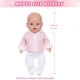 thumbnail image 4 of Ropa para muñecas bebés, conjuntos de ropa casual, ropa para muñecas, conjunto de ropa para muñecas, decoración, ropa decorativa para muñecas de 18 pulgadas, conjuntos de tela para muñecas., 4 of 4