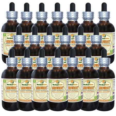 Arrowroot (Maranta Arundinacea) Tincture, Dried Root Liquid Extract (Herbal Terra, USA) 20x4 oz