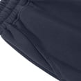 thumbnail image 4 of IYTR Boys Shorts Summer Solid Color Casual Oversized Comfy Elastic Waist Baseball Basketball Short Pants with Pockets Navy 5-6Years, 4 of 6